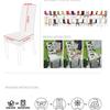 Stretch Dining Chair Covers Removable Washable Seat Parson Chair Protector Slipcover for Dining Room,Party,Banquet,Hotel