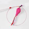1/10Pcs Funny Simulation Feather Cat Toy Interactive Pet Cat Toy Kitten Playing Teaser Wand Toy Replacement Head Pet Supplies