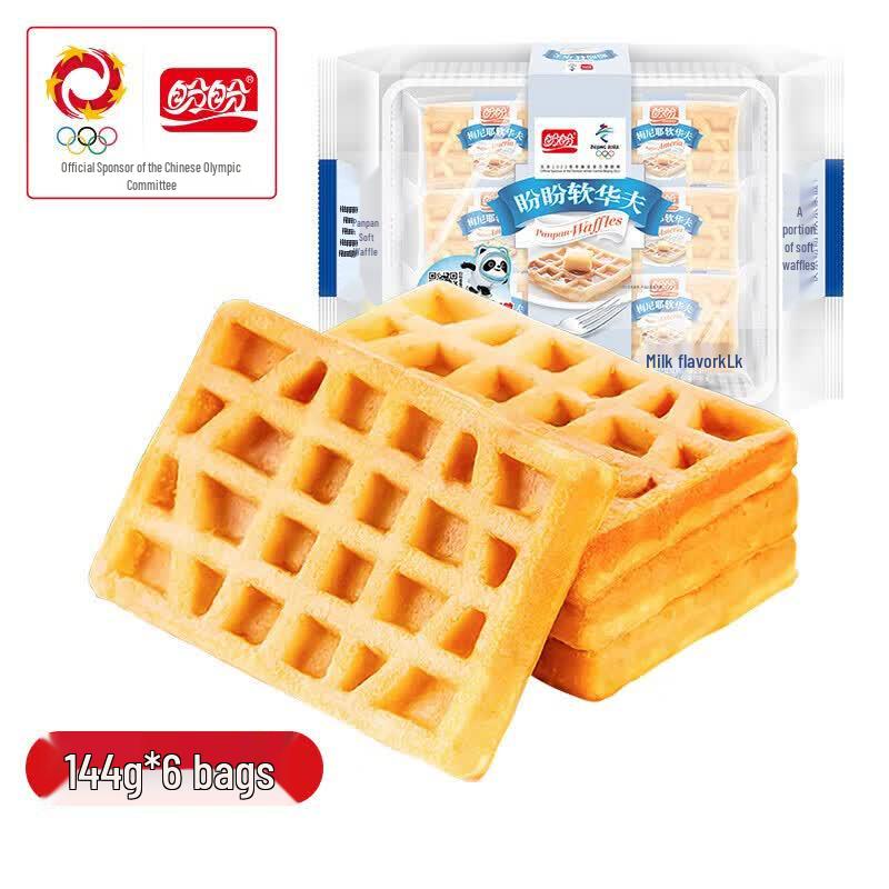 Panpan Soft Milk Flavor Waffles