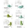 Use Friendly Candle Silicone Frogs Molds Easy Release Frogs Shaped Candle Silicone Molds for Handmade Candle and Soaps