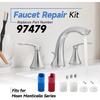 97479 Stem Extension Kit Repair Kit Replacement Parts for Moen Monticello Widespread Bathroom Sink Faucet Cartridge