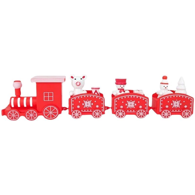 Creative Splicable Toy Train for Christmas Decorations & Window Display
