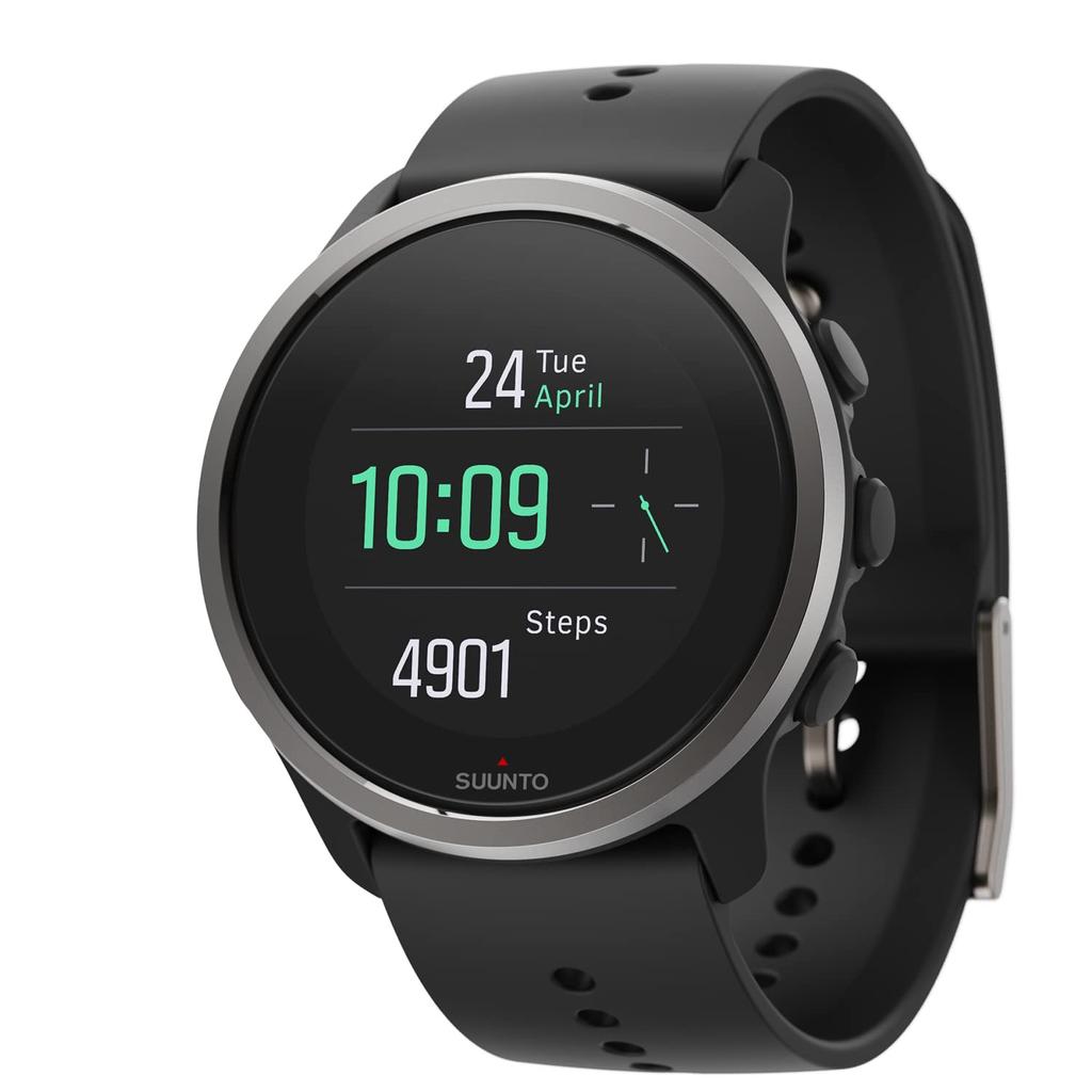 SUUNTO 5 PEAK BLACK Lightweight GPS Smartwatch for Running, Health Management, and Outdoor Activities