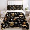 3pcs Egyptian Symbols Soft and Comfortable Breathability, Bedding Set, Machine Washable, Suitable for All Seasons, Applicable To Bedroom or