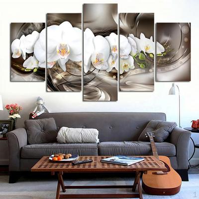 Framed Prints Modern Abstract Canvas Wall 5 Panels