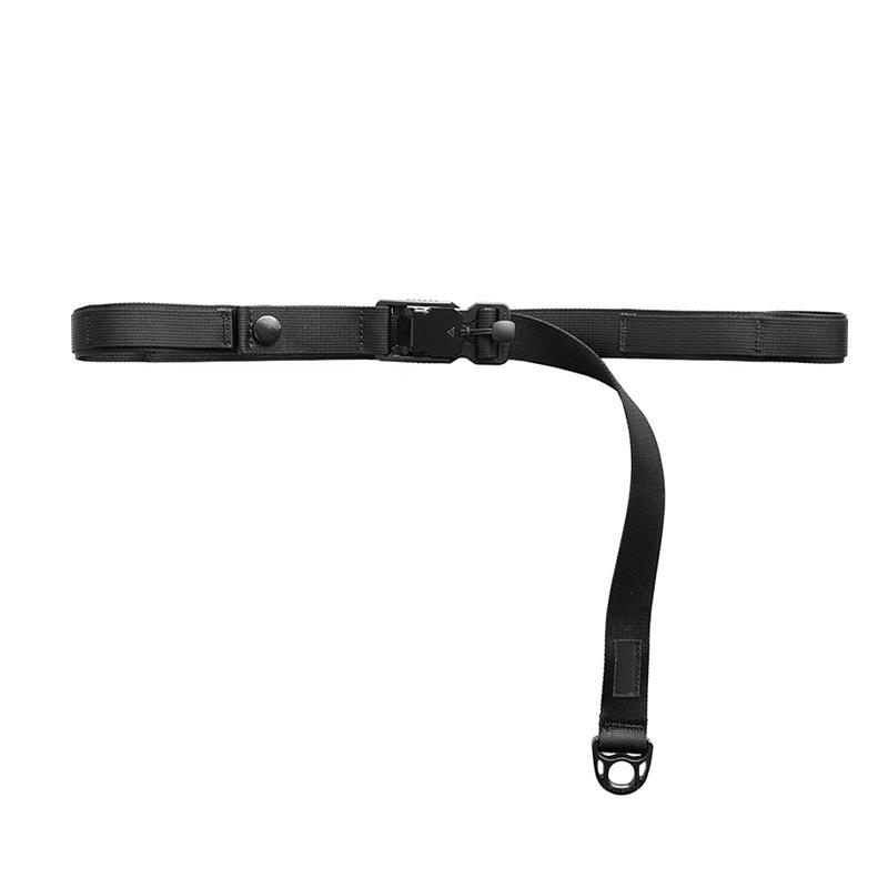 

Тактический ремень, многоцелевой, функция быстросъемной магнитной пряжки, ветрозащитный ремень через плечо, мужской и женский уличный трендовый нейлоновый ремень чёрный