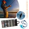 Fishing Tackle Lure Bag with Handle Fastener Tape Design Tool Large Capacity Waterproof Transparent Bait Organizer Gear