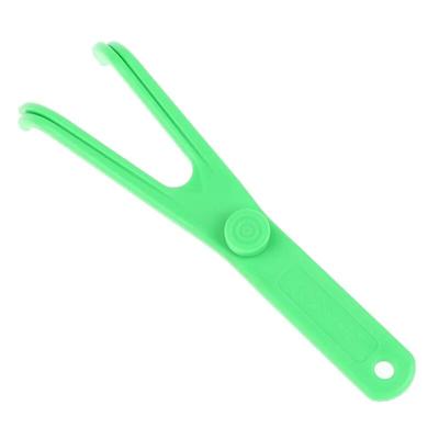 Diş temizliği Y şeklinde diş ipi tutucu Diş ipi çubuğu Kaymayan sap Diş ipi aksesuarı Diş temizleyici Taşınabilir döngü