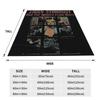 From Mars Davids Star Bowied Blanket Multi-size Soft and Lightweight Singer Musician Throw Blankets for Sofa Couch and Bed