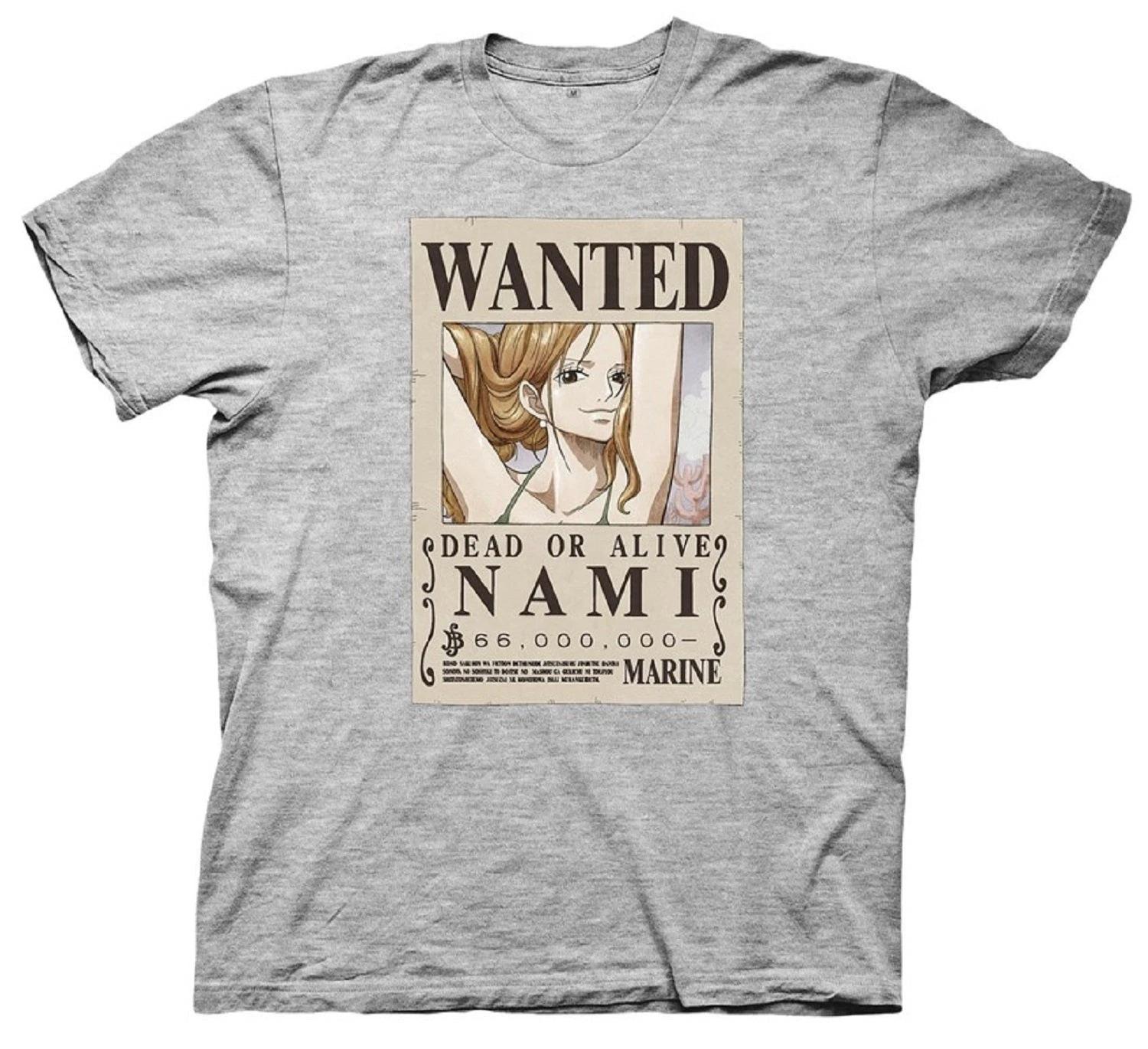 

2026 Summer ONE PIECE Anime Nami Printed Loose Shortsleeved Pure Cotton Childrens Tshirt Tide Unisex Casual Comfortable Y2k S