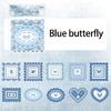 20 Sheets Landscape Sticker Stationery Sticker Scrapbook Sticker Decorative Sticker for Photocards Journal Decoration