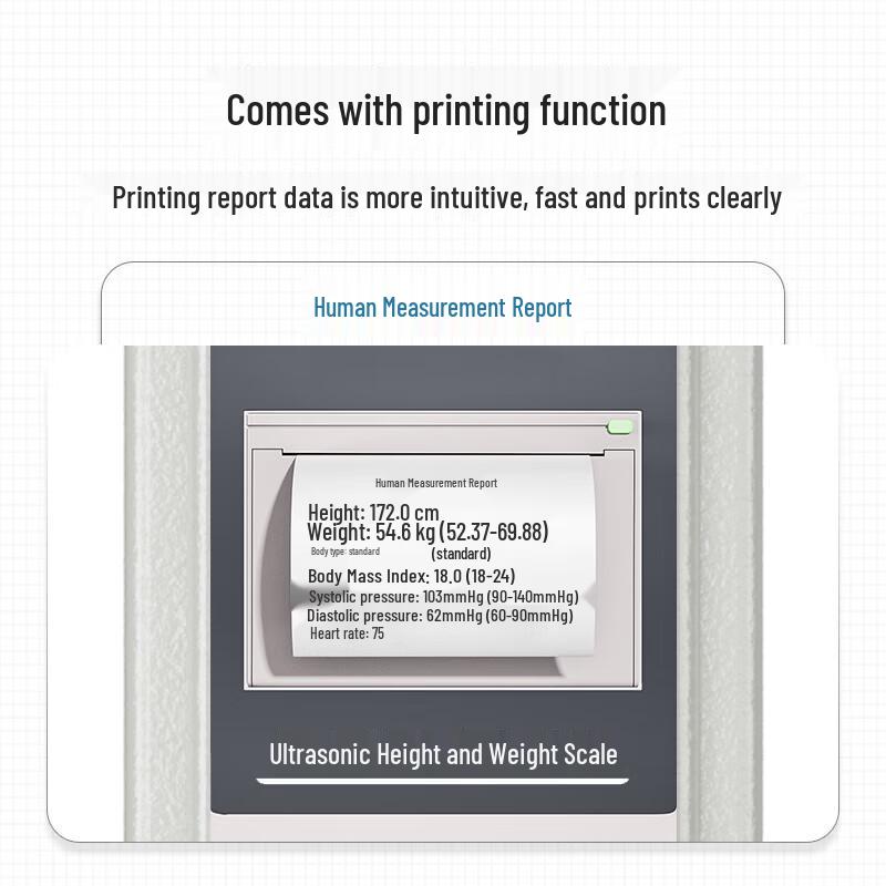 Meilen Ultrasonic Height and Weight Measurement Device