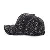 Breathable Baseball Cap Starry Sky Rhinestone Decorated Duck Tongue Hat Sun Protection Hat  Unisex
