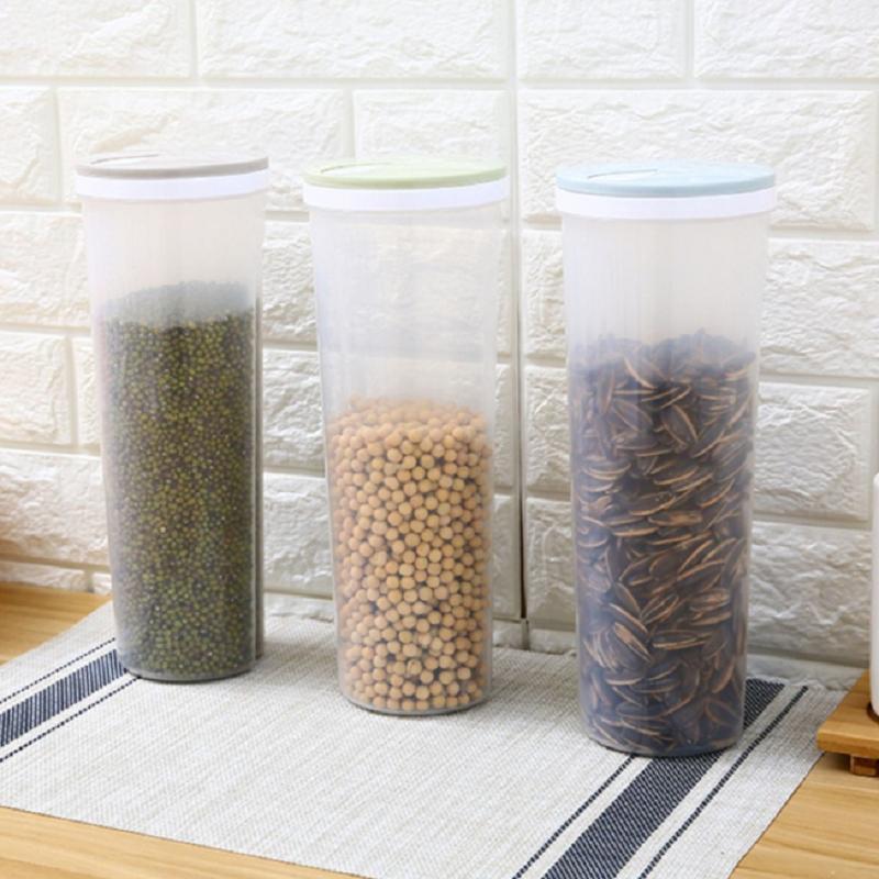 Food Storage Box Sealed Containers Leakproof Storage Box Crisper for Cereal Spaghetti Noodle Pasta Grain