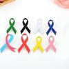 20 Piece Lightweight Alloy Cancer Awareness Badge Pin Butterfly Fastener Brooch For Fundraising Community Activity