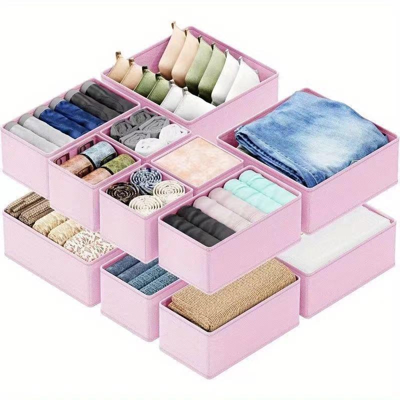 Clothes Foldable Box For Storage Pants Underwear And Sundries