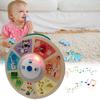 Baby Smart Sounds Symphony Magic Touch Wooden Electronic Puzzle Toy