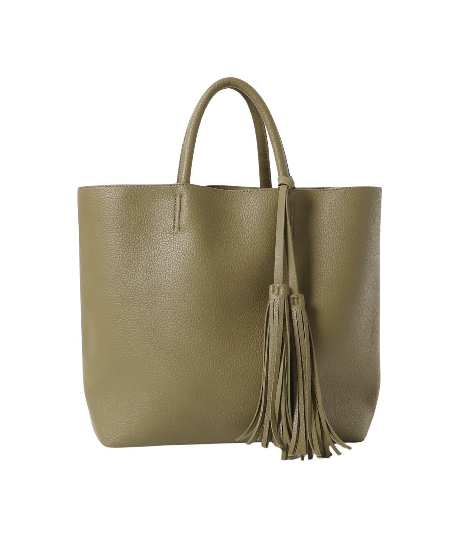 

Tote lightweight simple tote bag with for PISTACHIO one [Rodesco] bag, tassels, women, XX34-2AU2402,