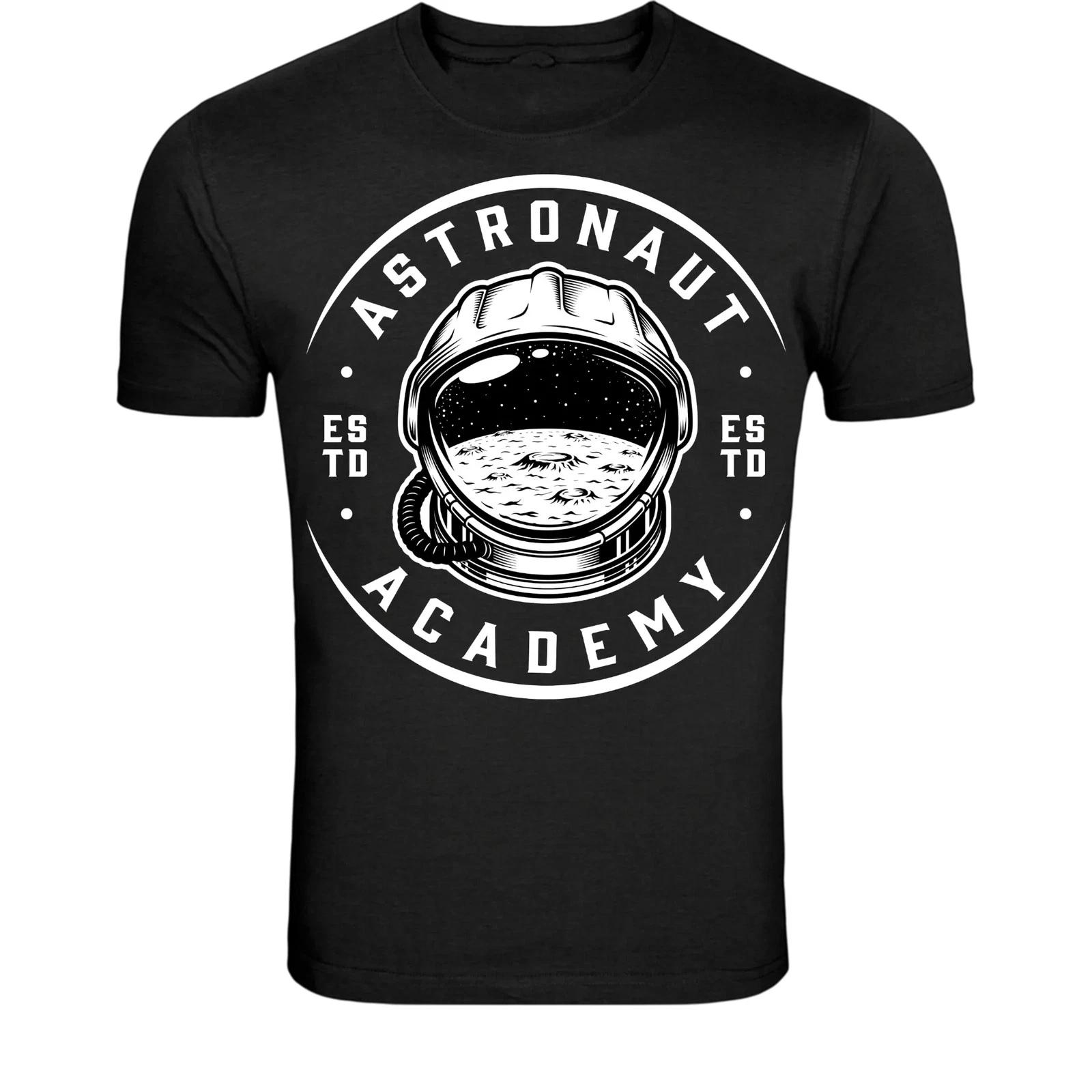 Astronaut Academy Space Helmet T-Shirt - Vintage Space Explorer 2XL