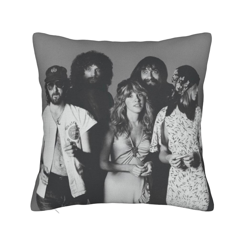 New Style Bedroom Fleetwood Mac rock metal band  Decoration Pillowcases Merch  Pillow Cover Square Multi-Size