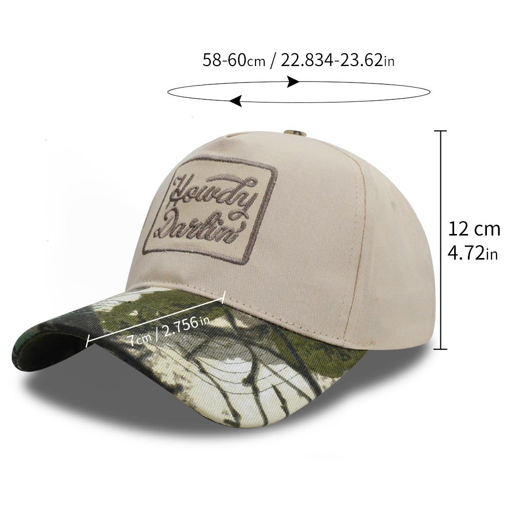 Unisex Adjustable Outdoor Sports Baseball Cap New Fashion Casual Letter Embroidered One Size Fits Most Hat