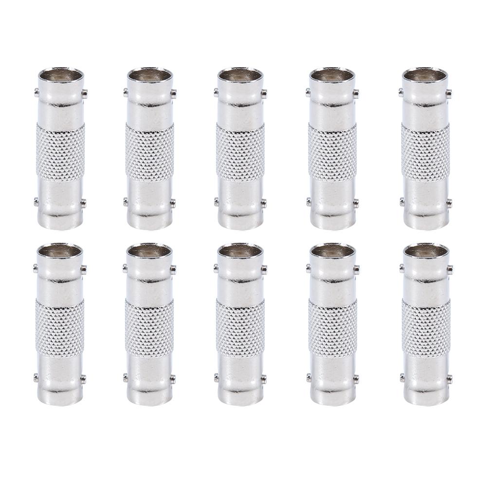 10PCS BNC Female To BNC Female Connector couplers Adapter For CCTV Video Camera