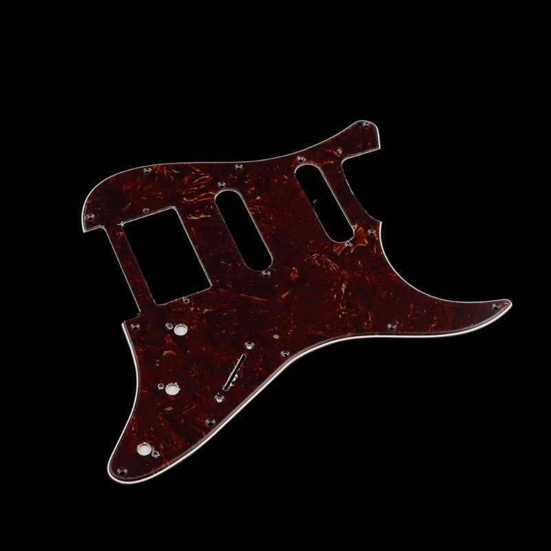 Multicolor 11Hole SSH Guitar Pickguard Scratch Plate For ST SQ Electric Guitars 3-Ply SSH Guitar Pickguard Guitar Parts