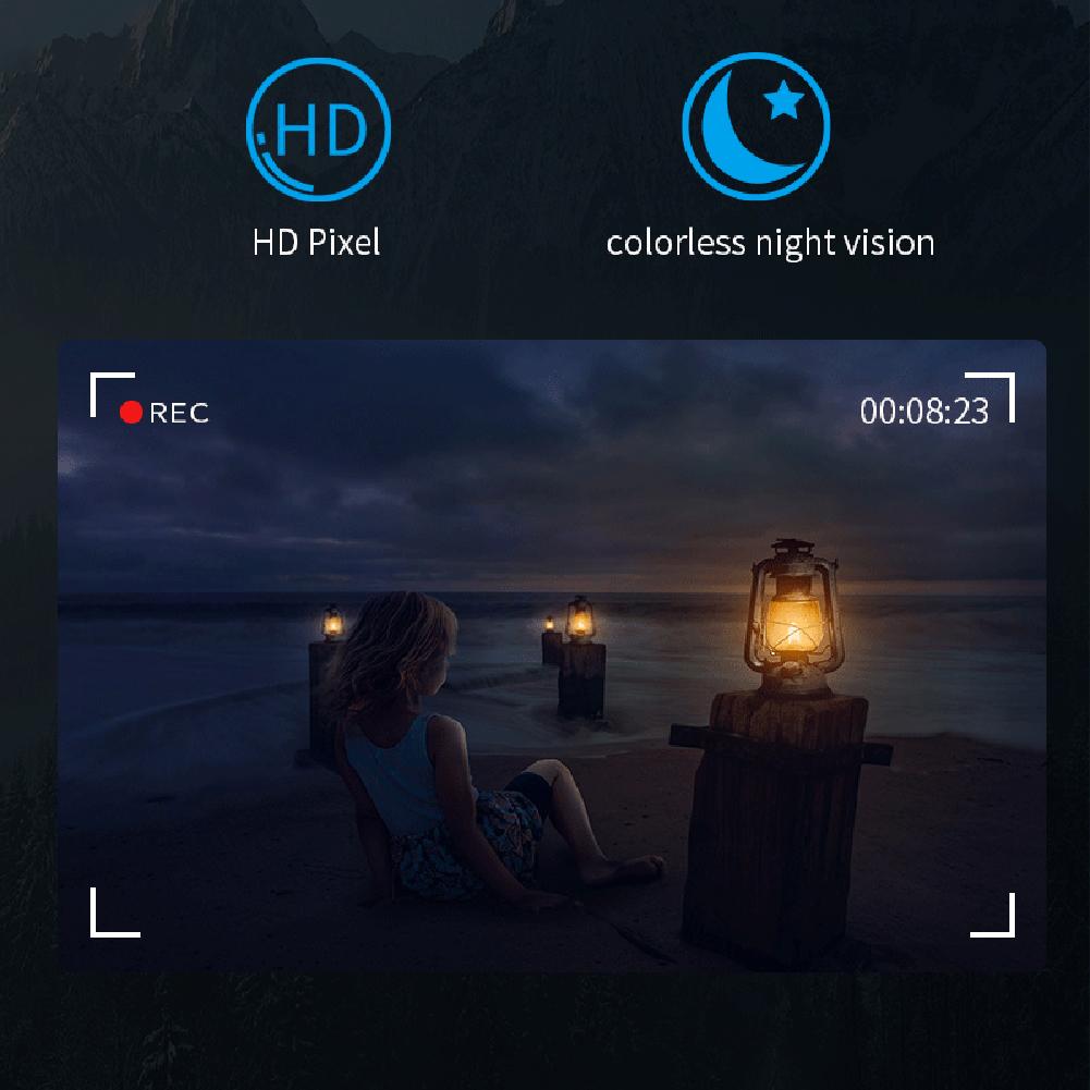 Mini Invisible Motion Camera HD1080P Small Outdoor Sports Camera Infrared Night Vision Digital Video Recorder Back Clip