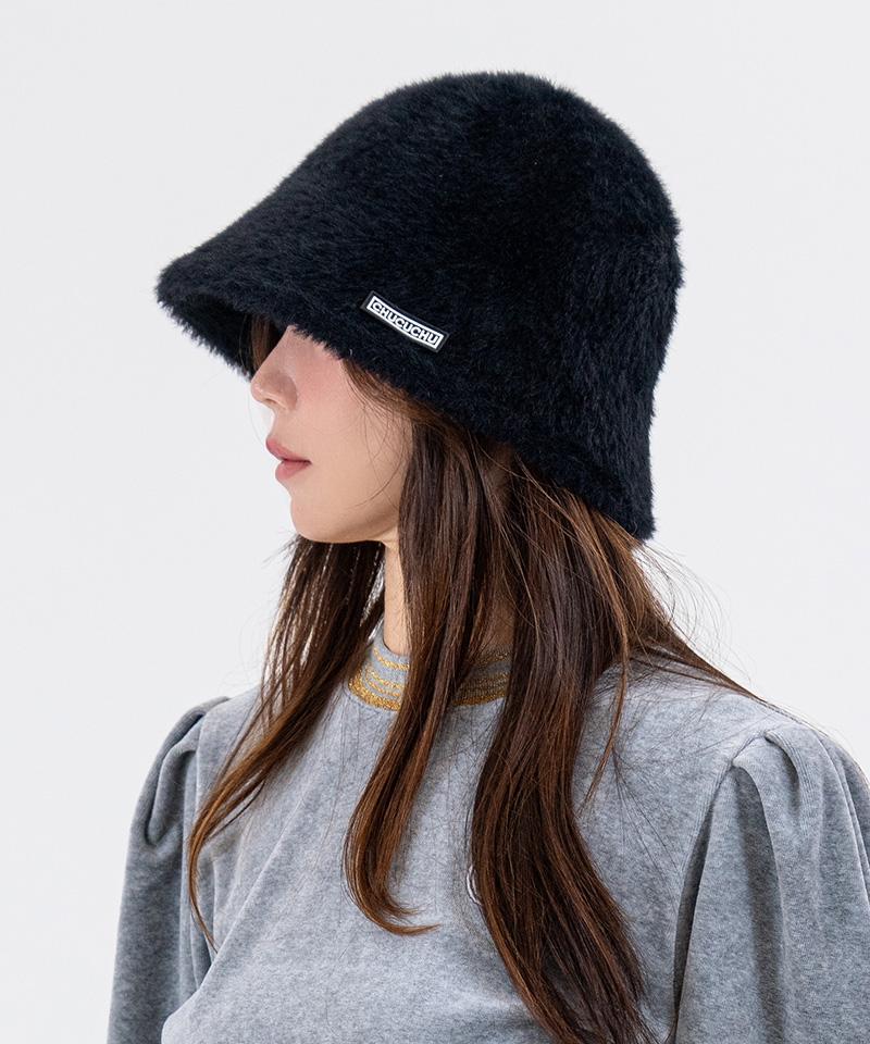 CHUCUCHU Cbdfw-Ht001W Angora Bucket Hat