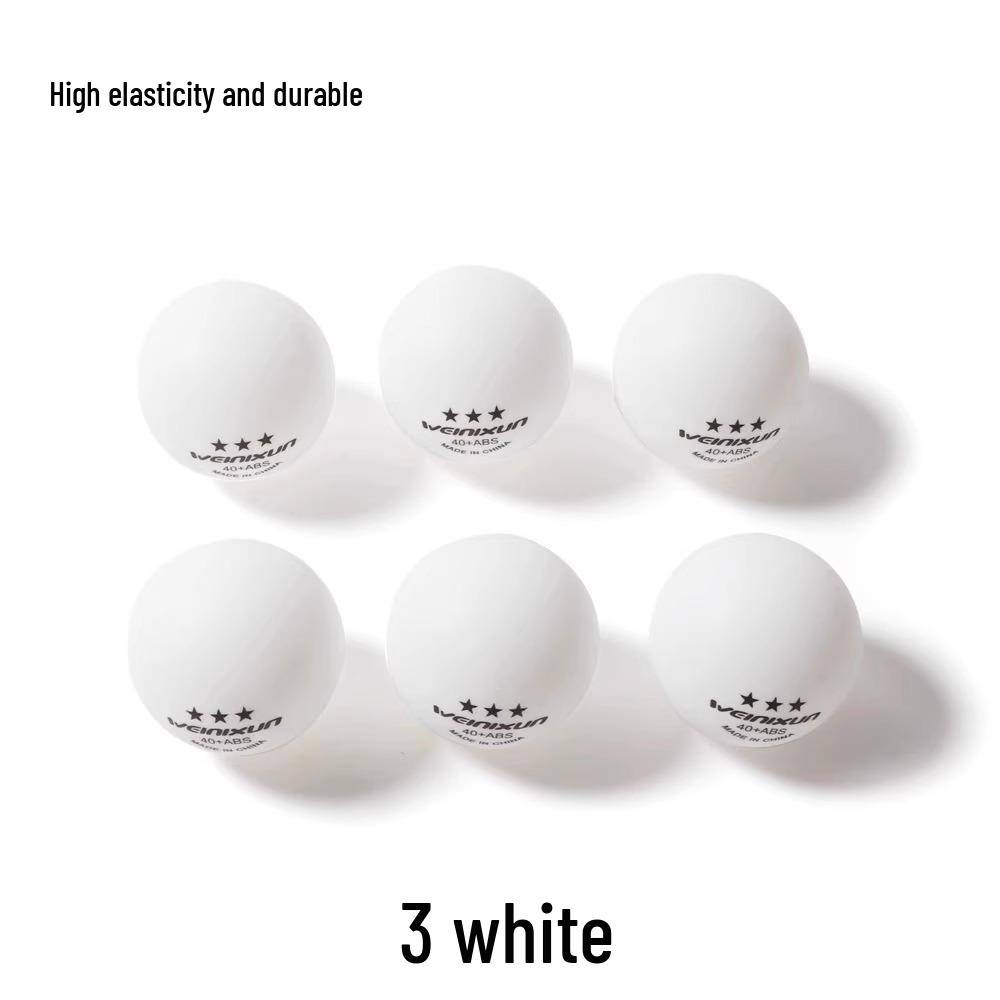 

Трехзвездочные прочные мячи для пинг-понга 40+ улучшенного качества для тренировок и соревнований взрослых