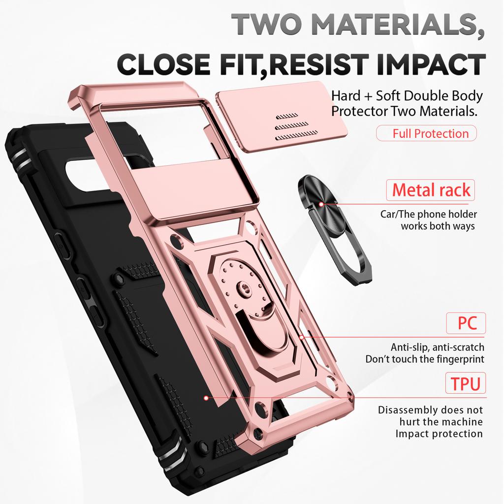 Per Google Pixel 7 Pro Anti-Scivolo Copertura Custodia Protettiva Lente Scorrevole Per Google Pixel 7 Pro Pixel7 Borsa Antiurto