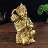 Golden Hanuman Statue Sculpture Big Resin Ornaments Hindu Monkey God Buddha Statues Figurine Home Decoration Lucky Gifts