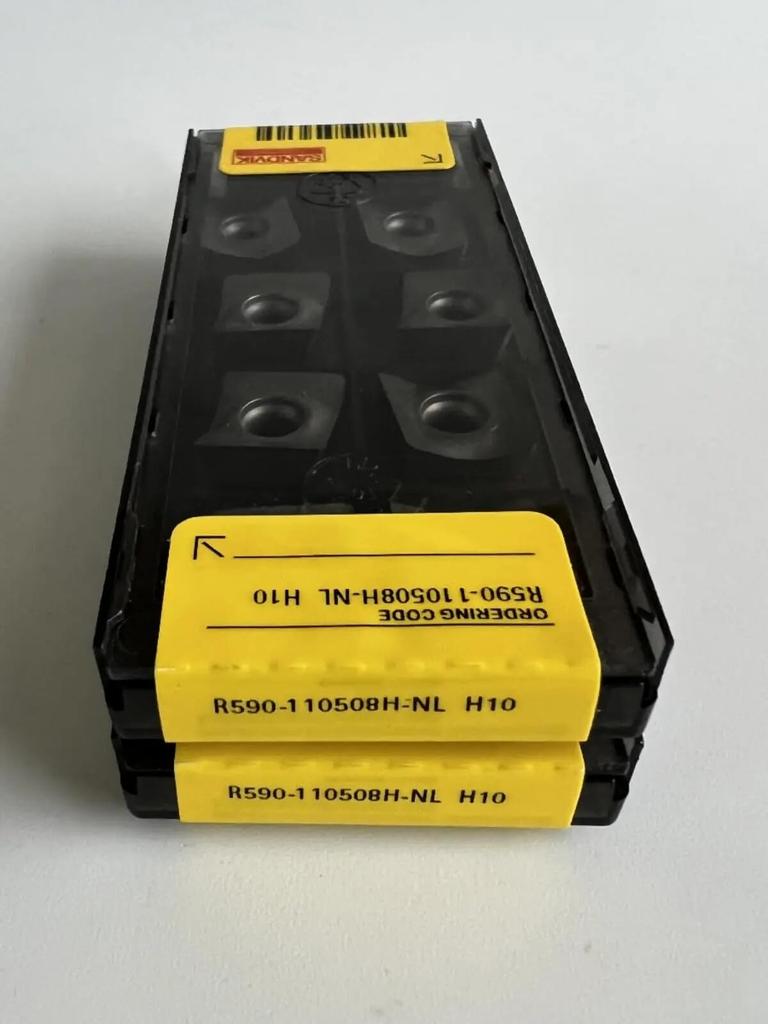 Original Sandvik / R590-110508H-NL H10 /Carbide CNC Blade 10 PCS