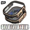 Glass+Case for Apple Watch Ultra 3 2 49mm Screen Protector Frame Cover for iWatch Ultra 49 Tempered Protective 49MM Accessories