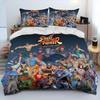 Street Fighter Retro Game Gamer Comforter Bedding Set,Duvet Cover Bed Set Quilt Cover Pillowc