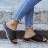 Summer Women Wedge Sandals Premium Orthopedic Open Toe Sandals Vintage Anti-slip Leather Casual Female Platform Retro Shoes
