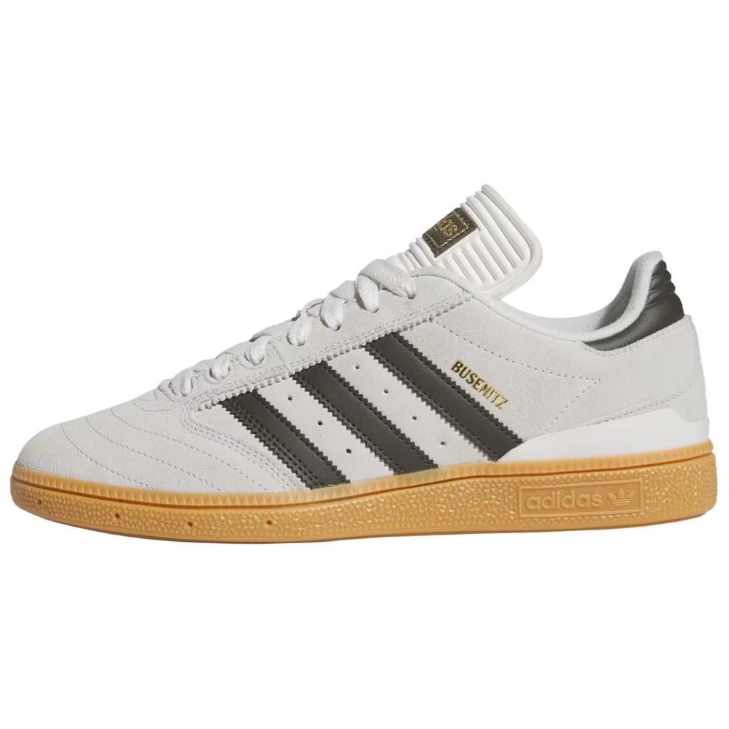 Adidas Busenitz Pro Crystal White Olive Gum Men Sneakers Cream Shadow-Olive IF4617