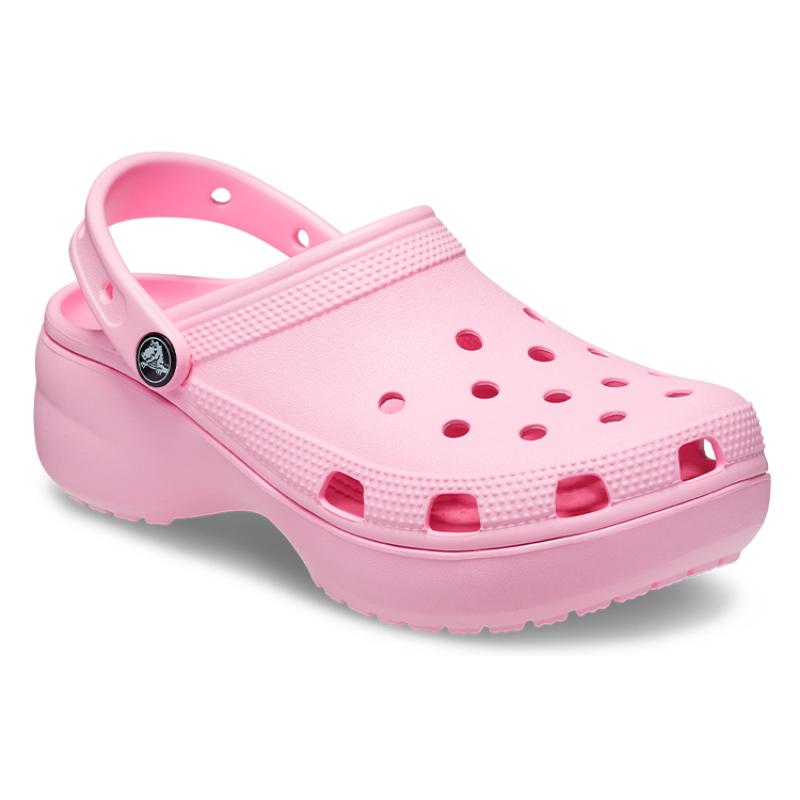 Crocs Classic Platform Clog Sandals Women's 4.1cm Pink