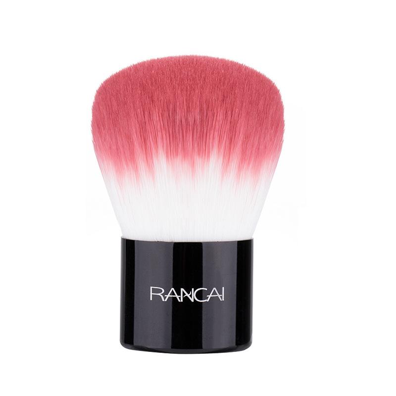 RANCAI Single makeup brush Loose powder Blush brush Honey brush Soft mushroom brush Pink makeup tool