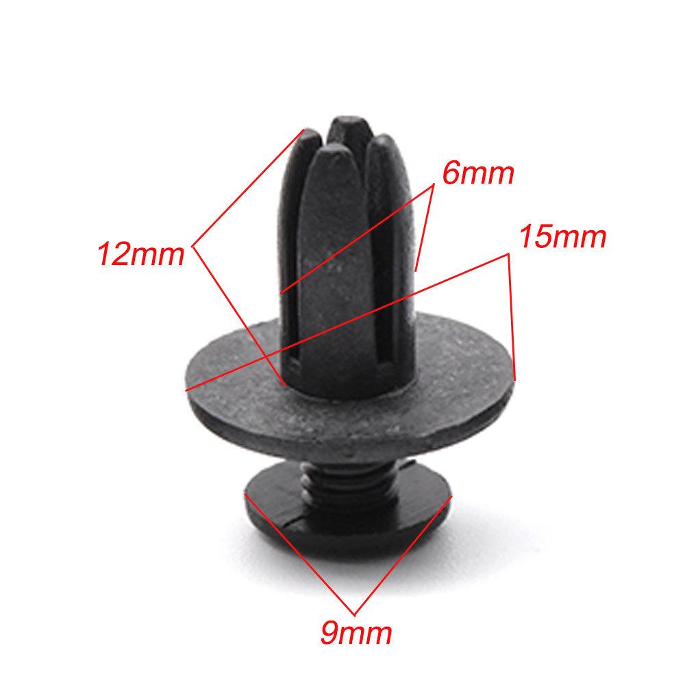 6mm Universal Fender Rivet Clip for Suzuki Bumper