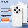 Phone Case for OPPO FindX8 Pro, Protective Cover with Full Lens Protection, Simple Skin-Friendly Transparent Soft, Fingerprint-Resistant Back Cover
