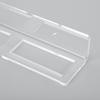 Hockey Stick Wall Mount Acrylic Display Stand Holds 4 Ice Hockey Pucks 4mm Thick Wall Hook Storage Rack