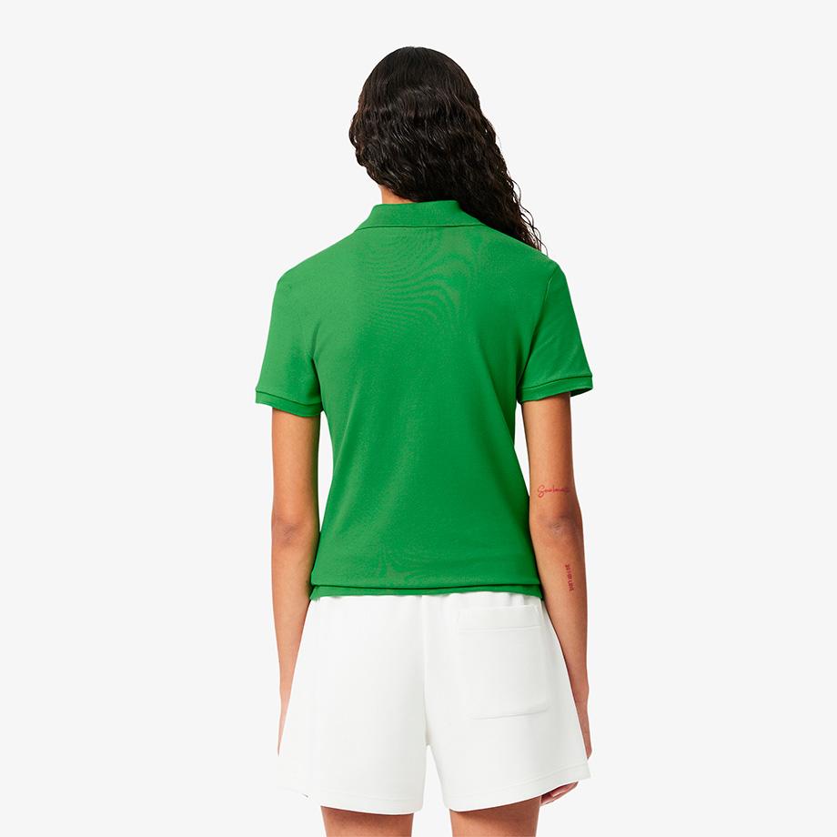 Lacoste Women's 4-Button Slim Fit Polo Shirt PF5462-55GSIW