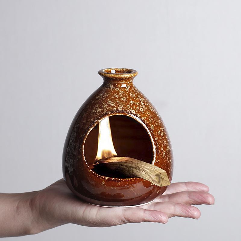 Sage Aromatherapy Palo Santo Incense Holder Fireplace Burner