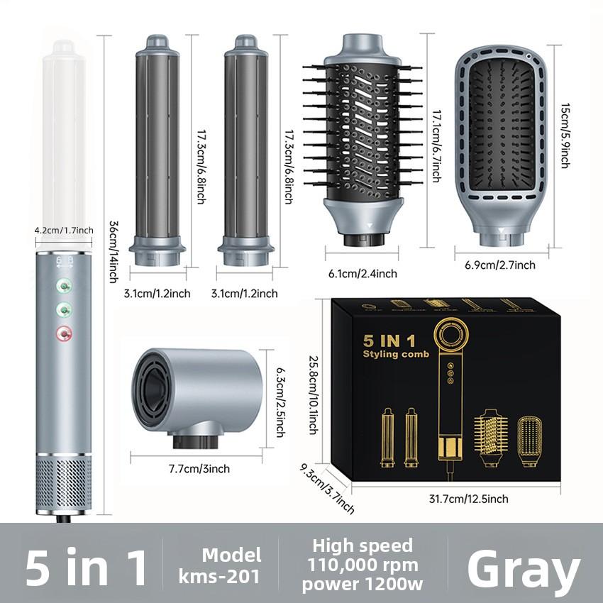 Five In One High-speed Hair Dryer and Straightener