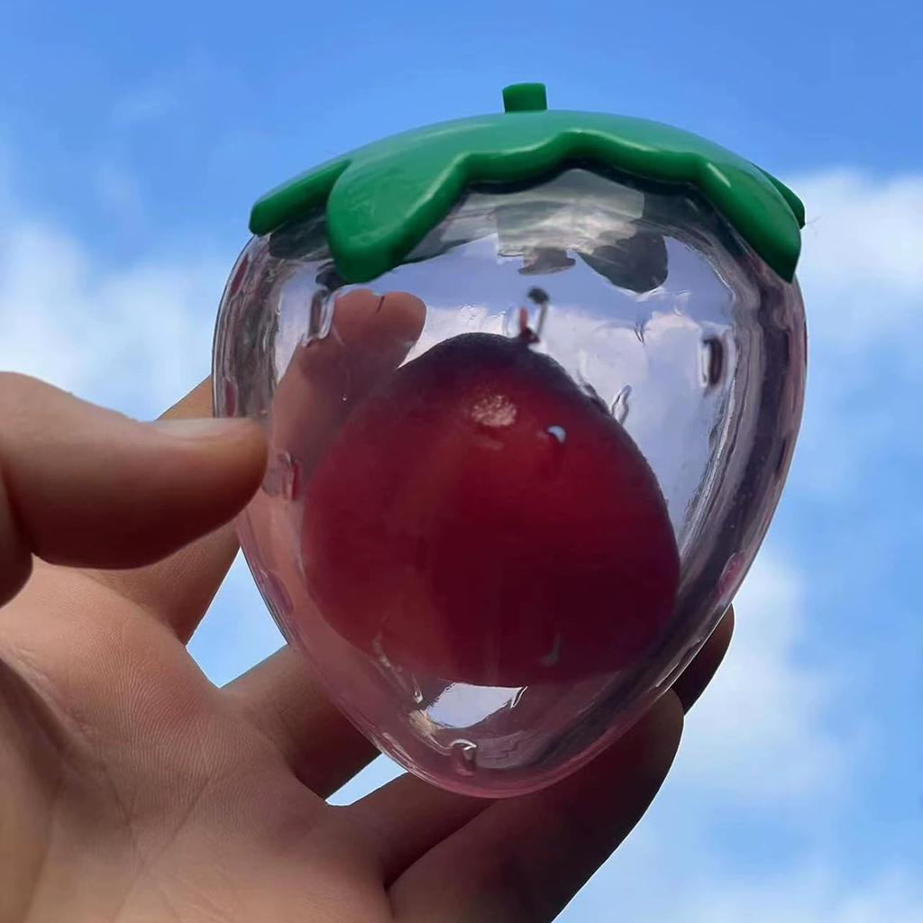 Dog training small and dog exercise easy to fashionable toys, ball-shaped, sound-making toys, strawberry, washable, durable, toys, medium-sized dogs,