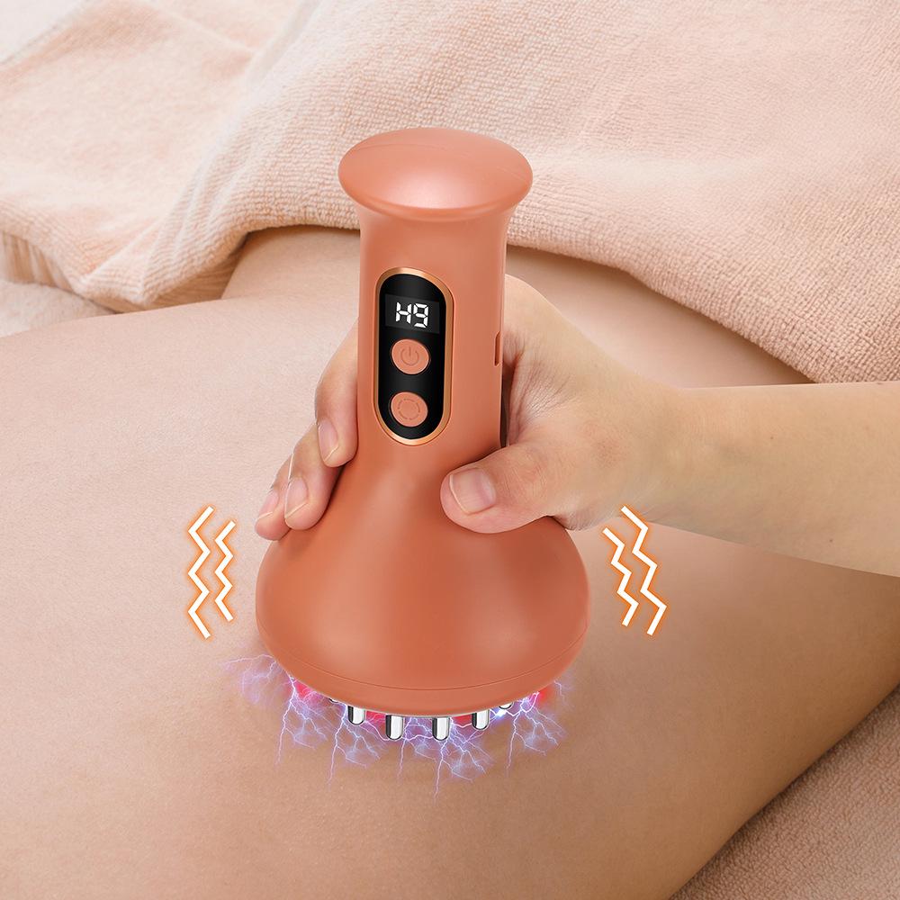 9-Level Intelligent Heating Electric Meridian Massage Brush