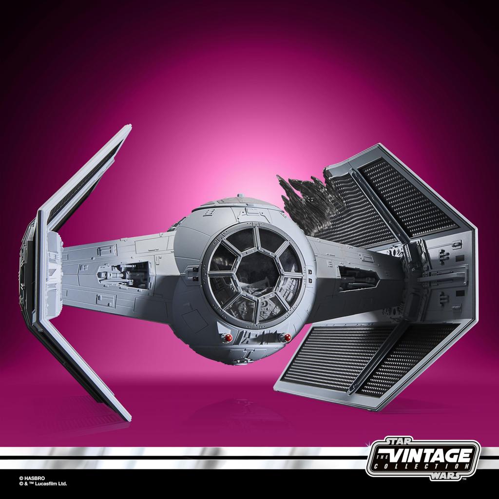 Hasbro Star Wars Vintage Collection Darth Vader TIE Star A New Hope cm Premium Collection Vehicle Action Figure G1280 Advanced, Wars (Episode IV) 9.5