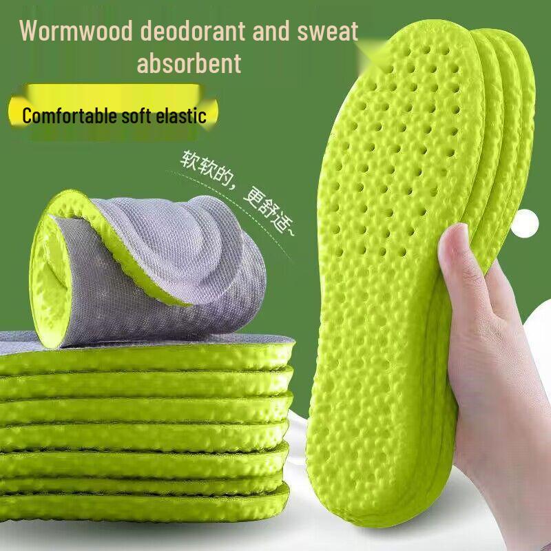 Odor-Resistant Sweat-Absorbent Insoles: Soft, Cushioned, and Shock-Absorbing for All-Day Comfort and Support