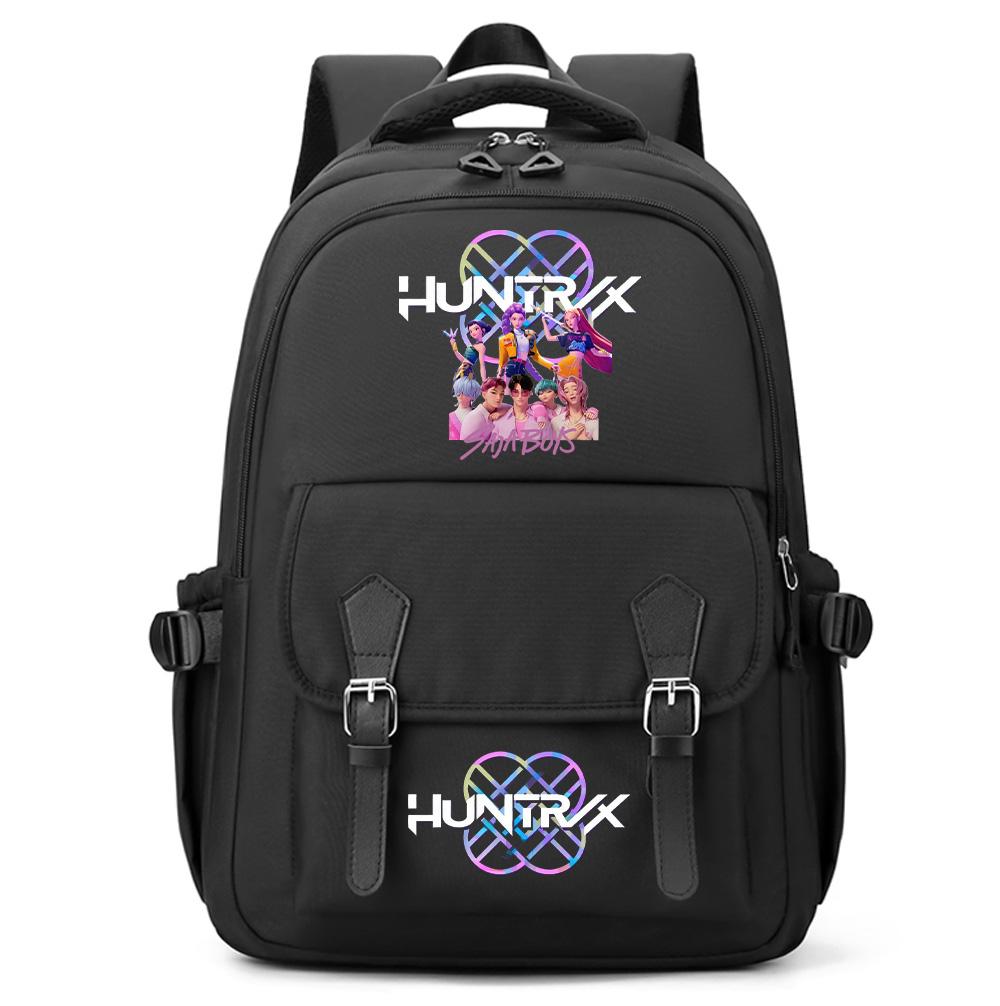 Anime Cute Cartoon Kpop Demon Hunters Printed Large Capacity Backpack for Teenger Student Girl Boy Schoolbag Bookbag Women Waterproof Travel Bag
